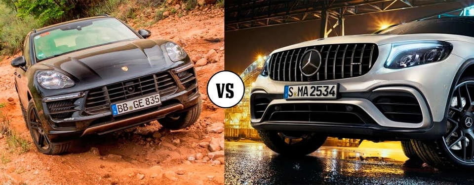 Mercedes-Benz GLC 63 vs Porsche Macan Performance Pack