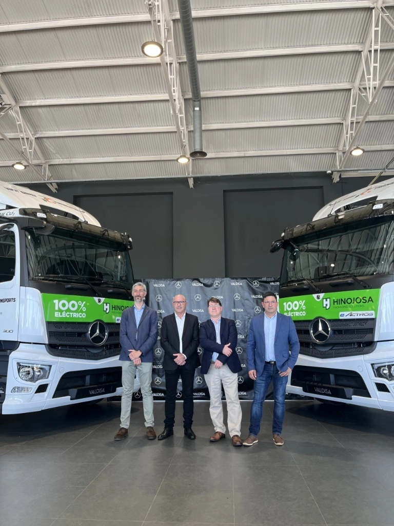 eActros vuelve a ser protagonista en el concesionario Mercedes-Benz Valdisa. Se ha realizado el mayor número de pedidos de vehículos industriales pesados eléctricos 100% de Europa
