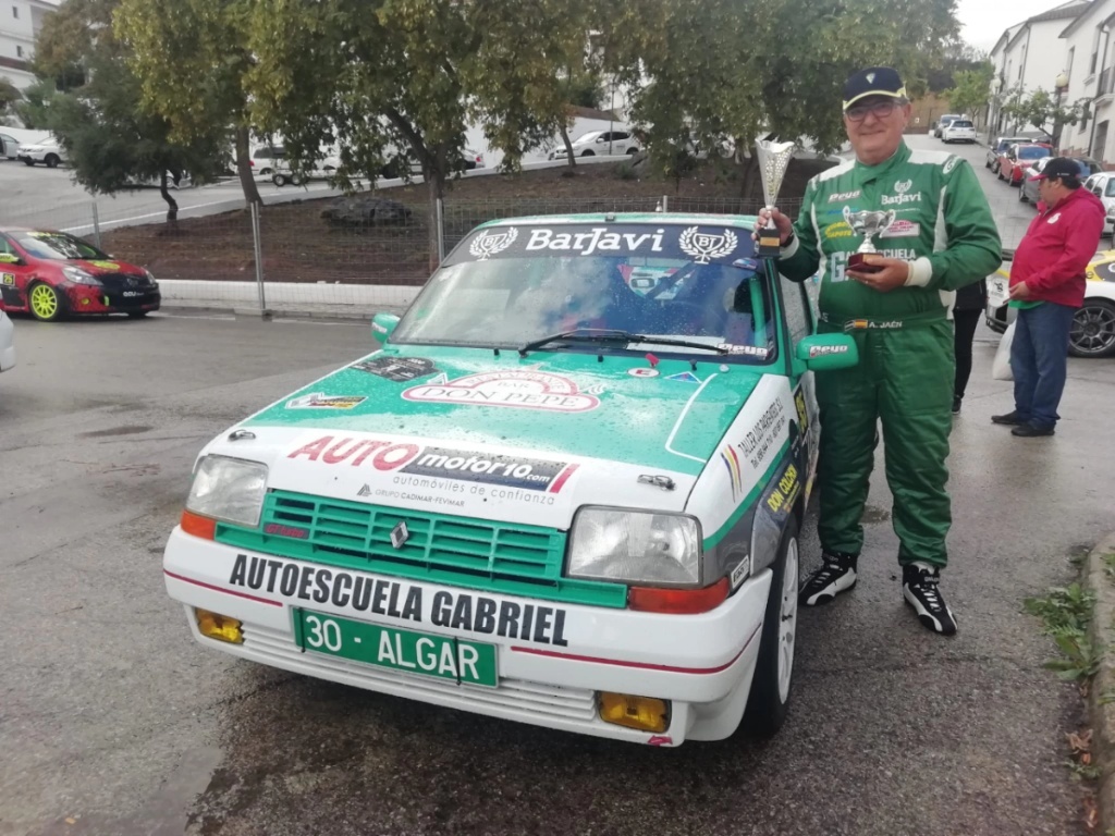 Amador Jaén y Automotor10 líderes en la Subida Algar