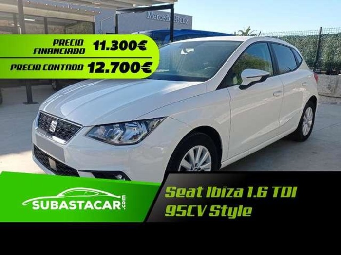 SEAT Ibiza 1.6 TDI Style 70 kW (95 CV) Vehículo usado en Badajoz - 1