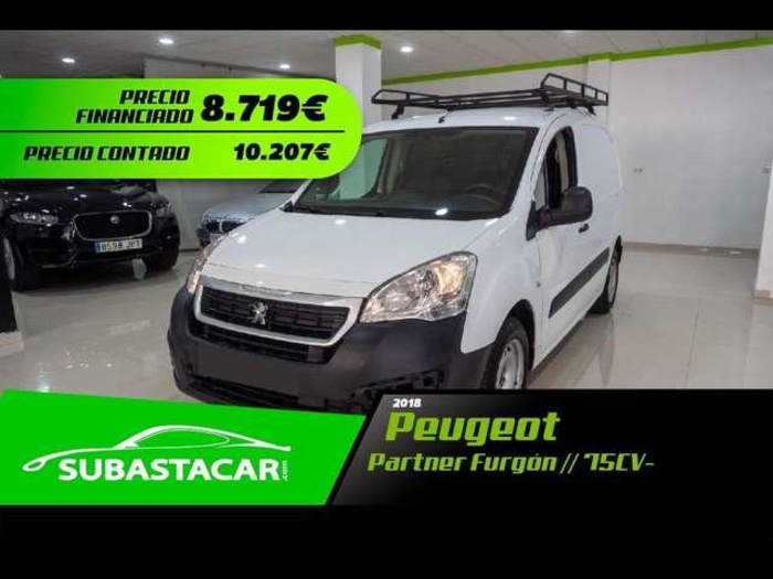 Peugeot Partner Furgon BlueHDi 75 Confort Pack 55 kW (75 CV) Vehículo usado en Badajoz - 1