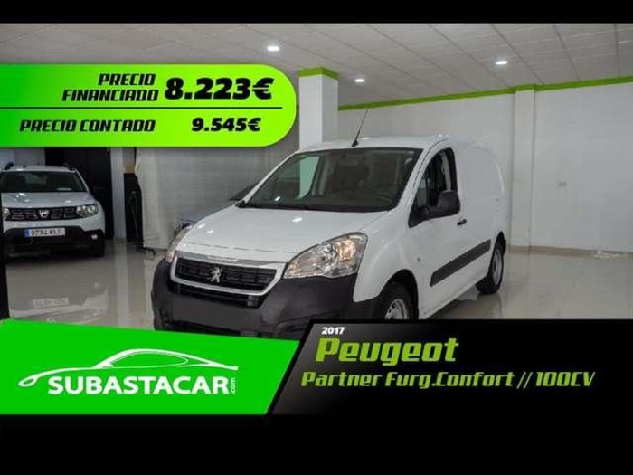 Peugeot Partner Furgon BlueHDi 100 Confort Pack L1 73 kW (100 CV) Vehículo usado en Badajoz - 1
