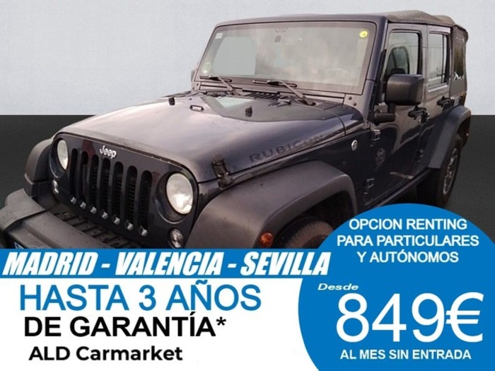 Jeep Wrangler 2.8 CRD Rubicon Auto 147 kW (200 CV) Vehículo usado en Madrid - 1