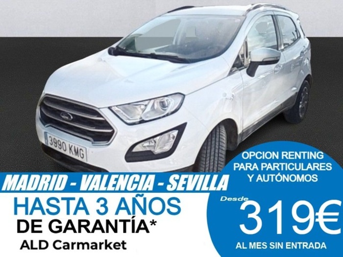 Ford EcoSport 1.5 TDCi EcoBlue S&S Trend 74 kW (100 CV) Vehículo usado en Valencia - 1