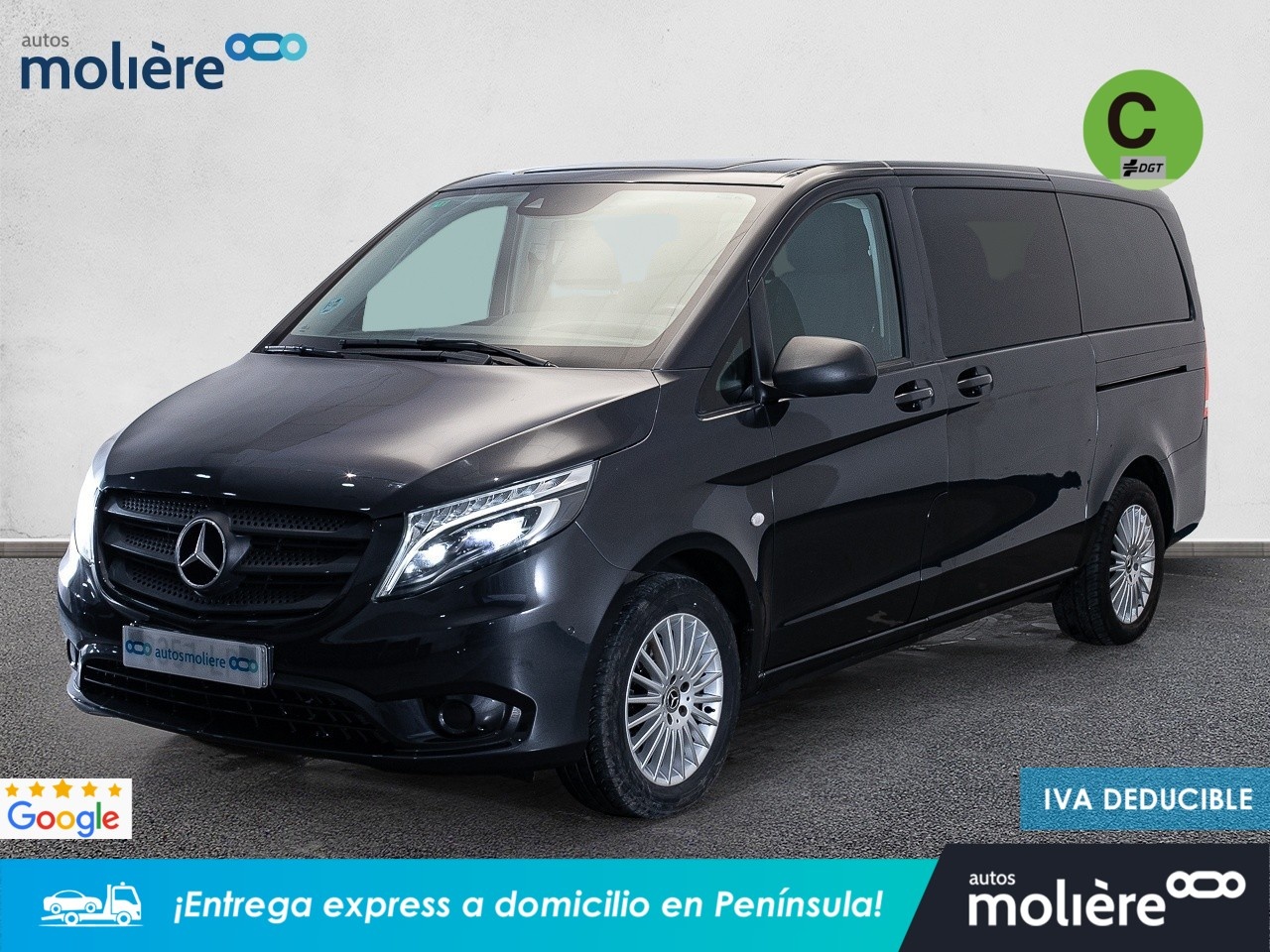 Mercedes Vito Tourer 116 CDI Larga Automática, 9 Plazas