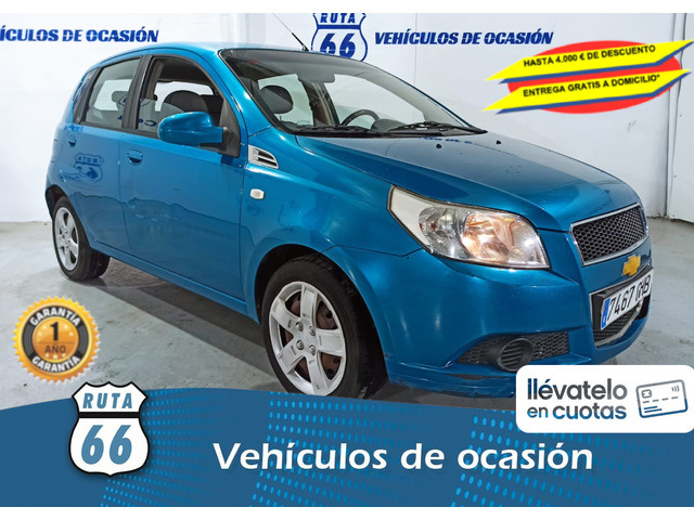 Chevrolet Aveo 1.2 16v LS 62 kW (84 CV) Vehículo usado en Madrid - 1