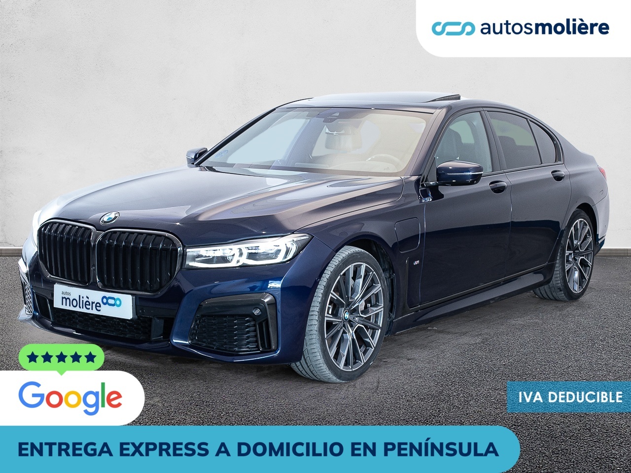 BMW Serie 7 745e 290 kW (394 CV) Vehículo usado en Málaga