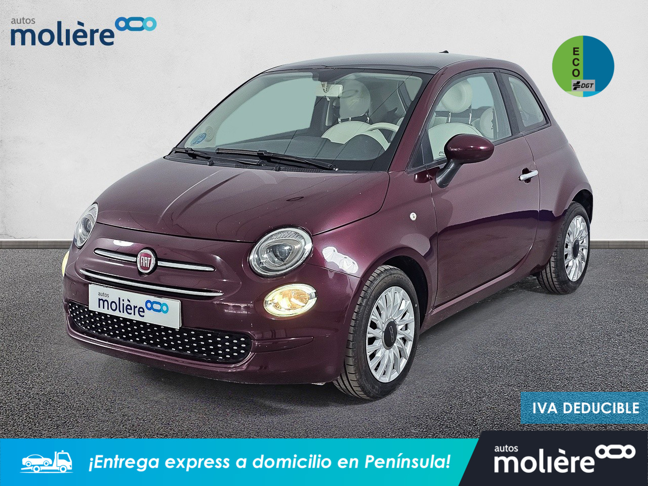 Fiat 500 1.0 6v GSE Lounge 51 kW (70 CV) Vehículo usado en Málaga