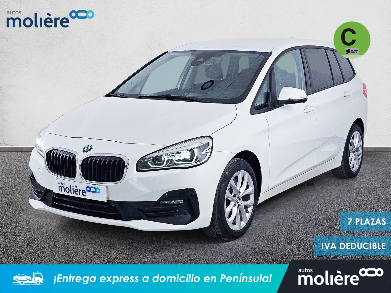 BMW Serie 2 218d Gran Tourer 110 kW (150 CV) Vehículo usado en Málaga