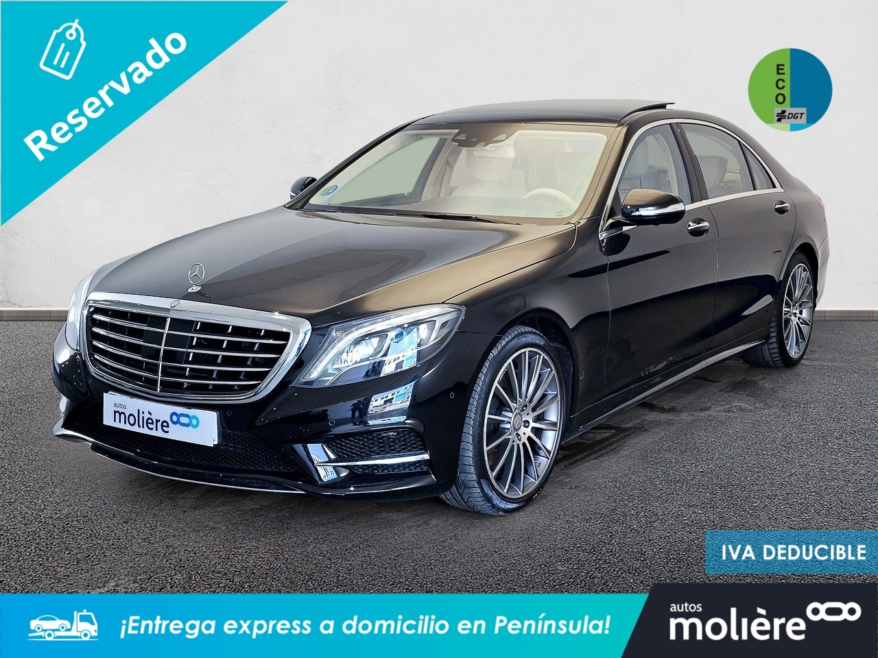 Mercedes-Benz Clase S S 500 e L 325 kW (442 CV) Vehículo usado en Málaga