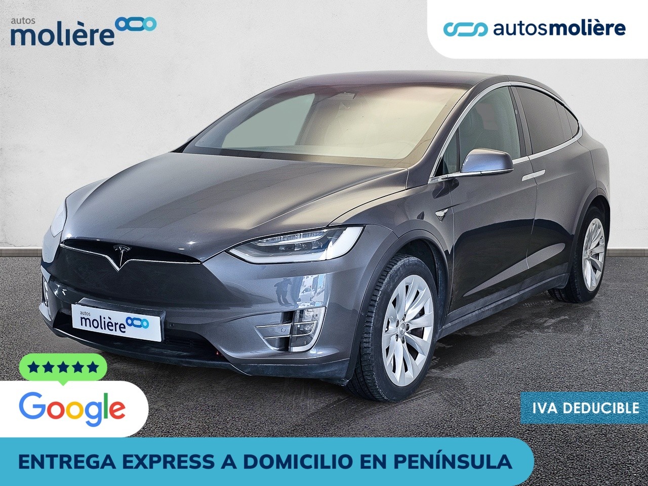 Tesla Model X Gran Autonomía Plus 4WD 413 kW (562 CV) Vehículo usado en Málaga