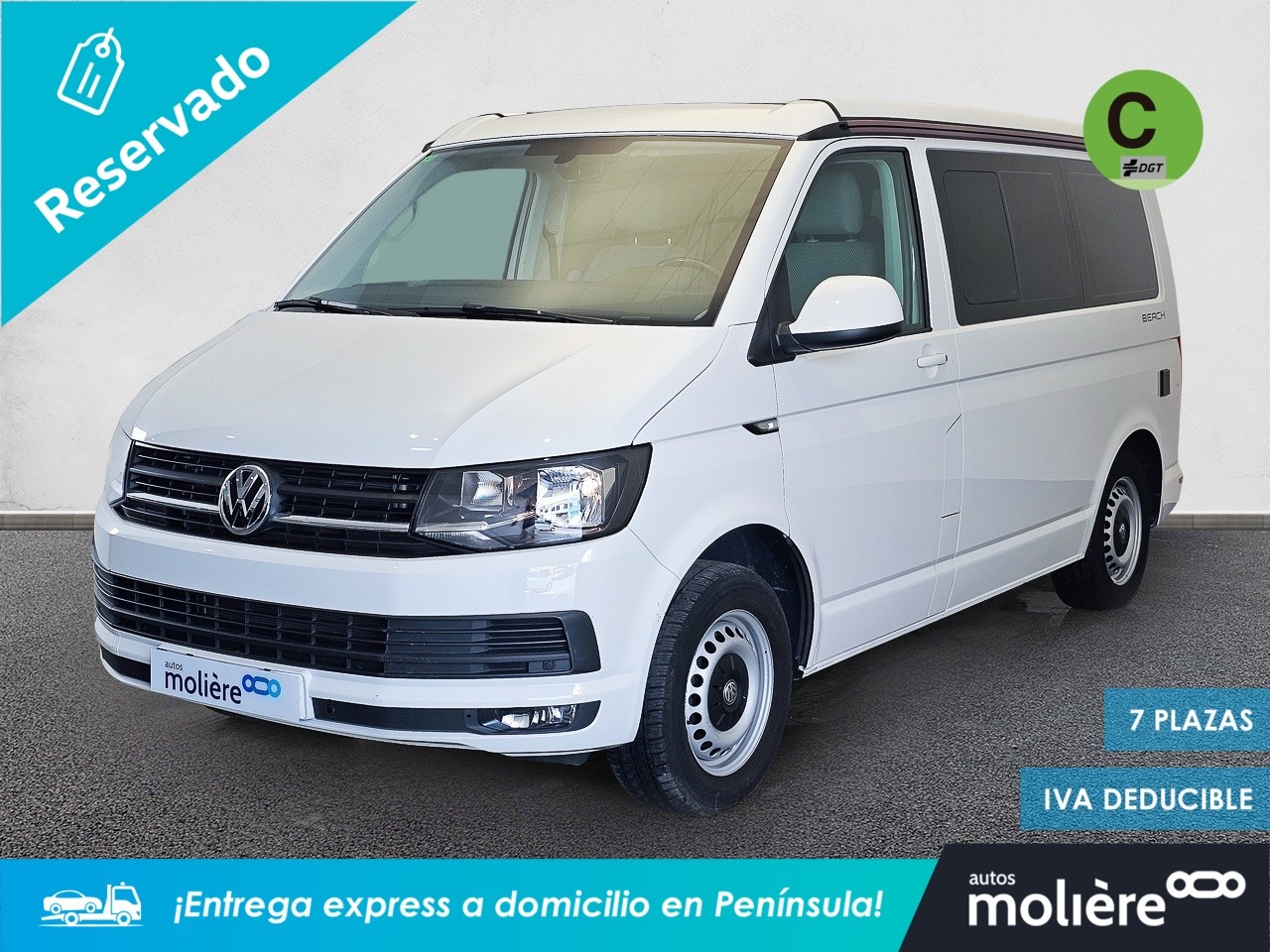 Volkswagen California Beach 2.0 TDI BMT 84 kW (114 CV) Vehículo usado en Málaga