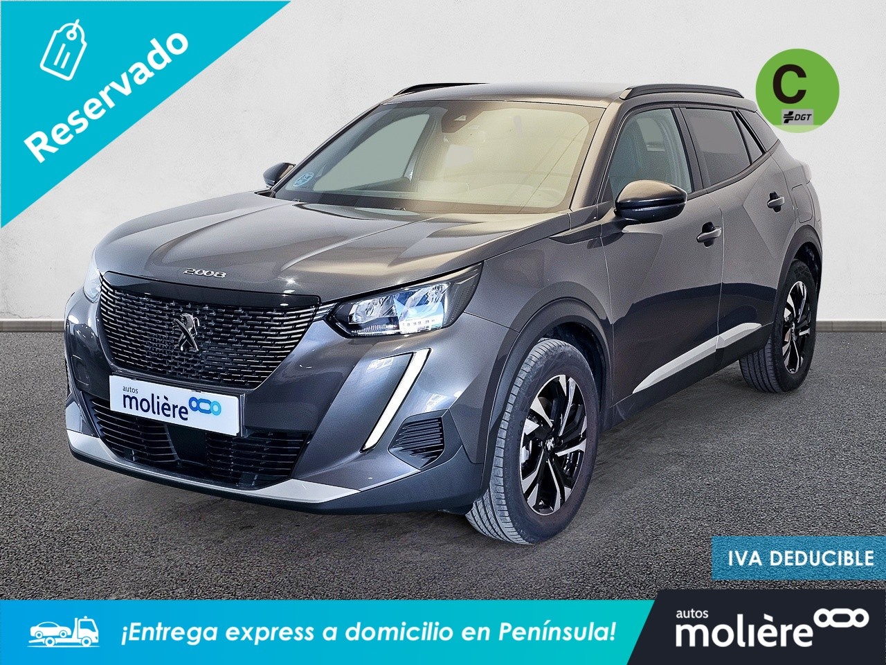 Peugeot 2008 SUV BlueHDi 130 S&S Allure EAT8 96 kW (130 CV) Vehículo usado en Málaga