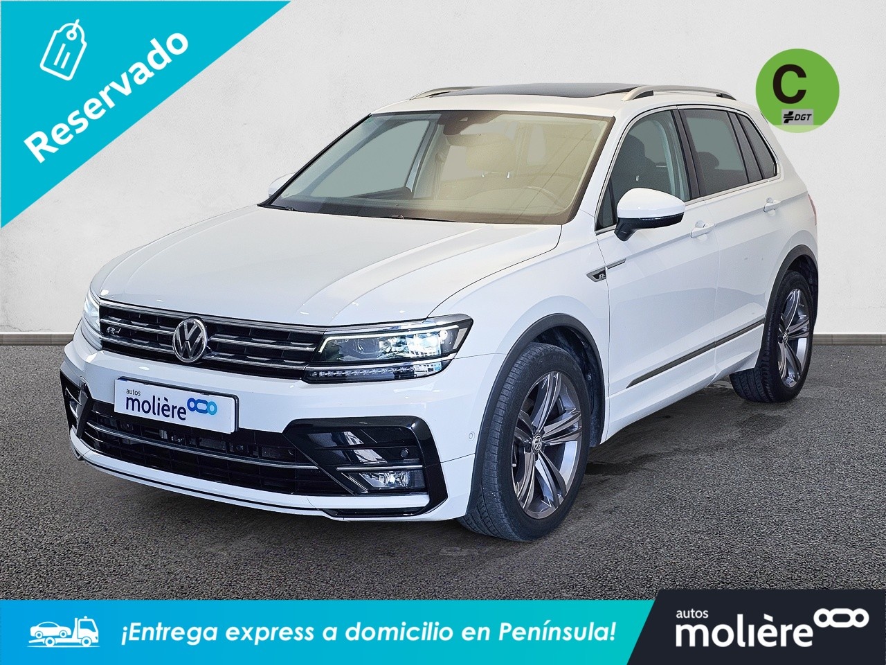 Volkswagen Tiguan Sport 1.4 ACT TSI 110 kW (150 CV) DSG Vehículo usado en Málaga