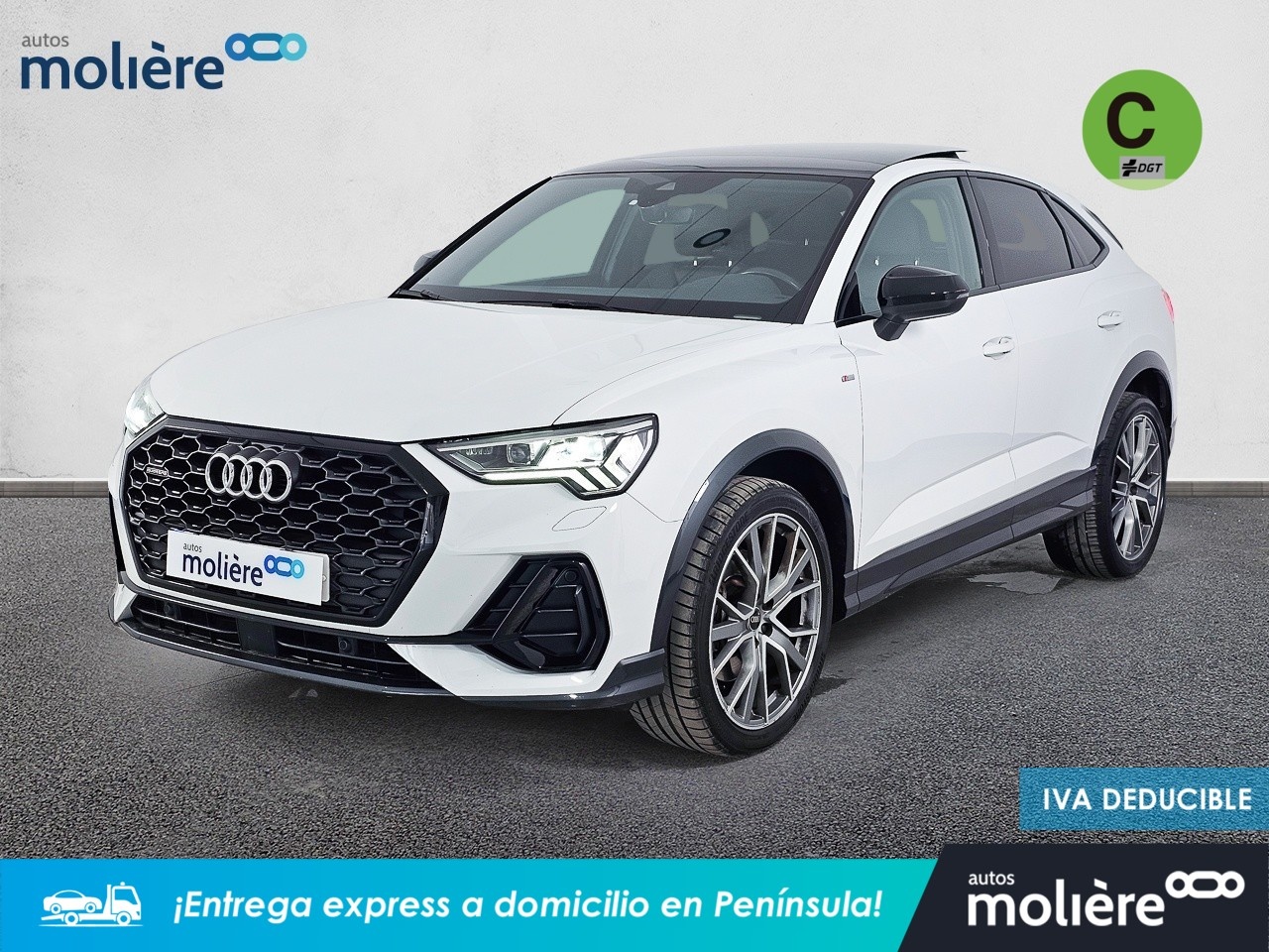 Audi Q3 Sportback Black line 40 TDI quattro 140 kW (190 CV) S tronic Vehículo usado en Málaga