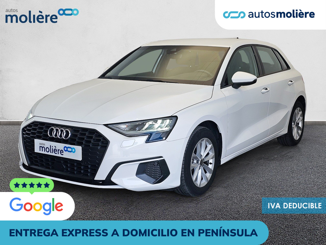 Audi A3 Sportback 30 TFSI 81 kW (110 CV) S tronic Vehículo usado en Málaga