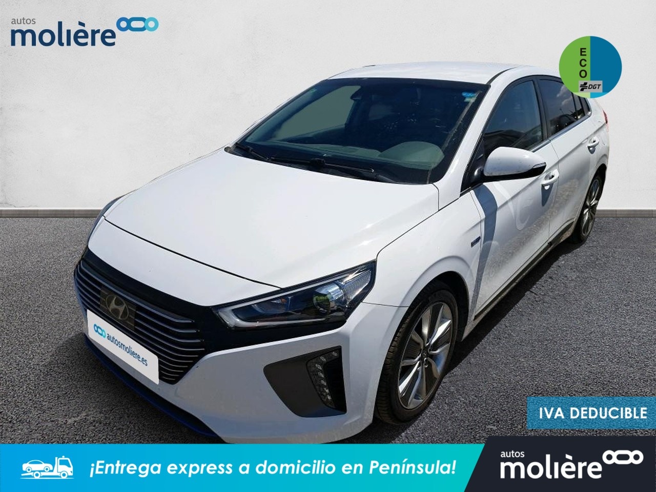 Hyundai Ioniq 1.6 GDI HEV Tecno DCT 104 kW (141 CV) Vehículo usado en Málaga