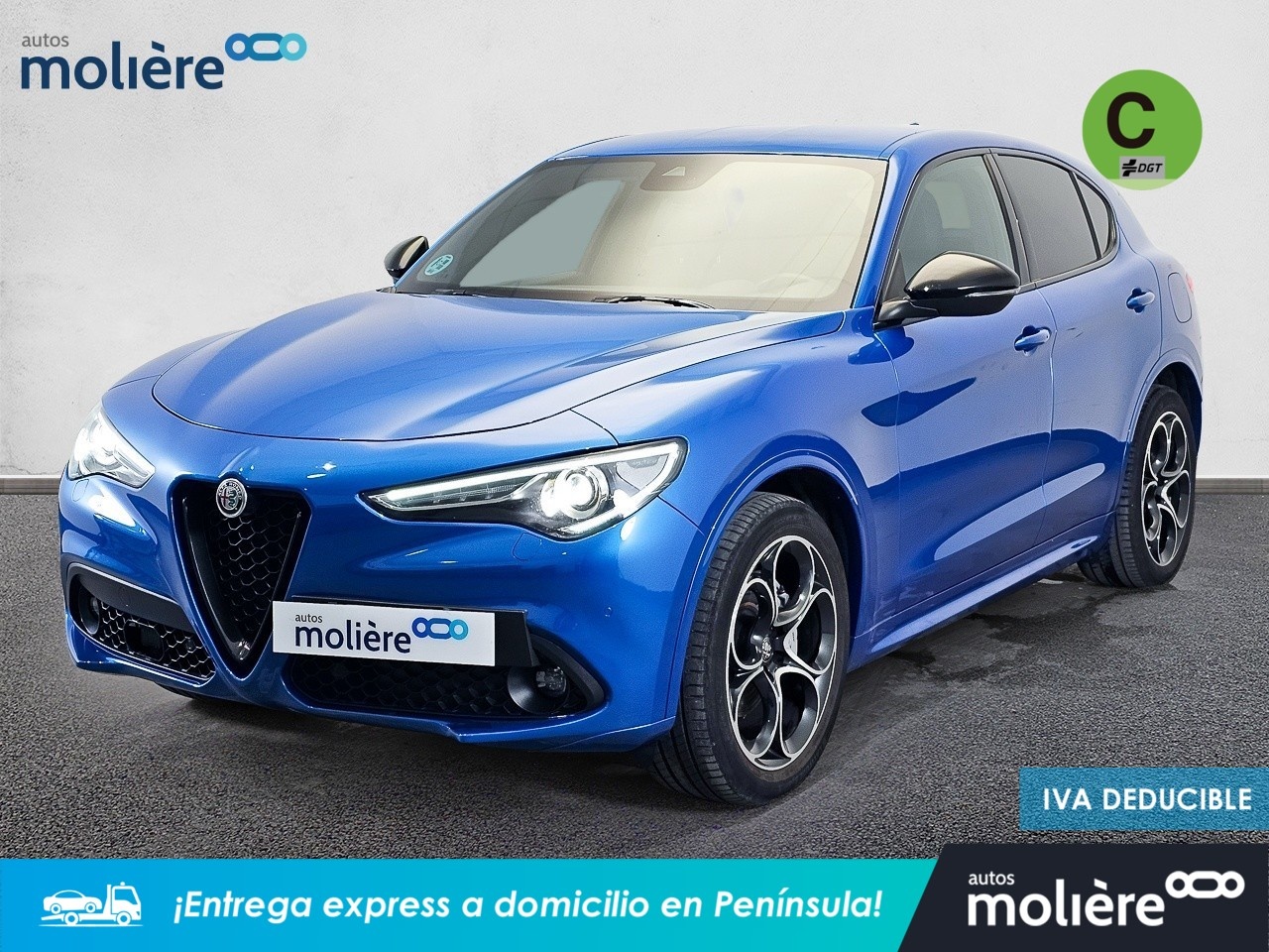 Alfa Romeo Stelvio 2.2 Diésel Veloce Q4 Auto 154 kW (210 CV) Vehículo usado en Málaga