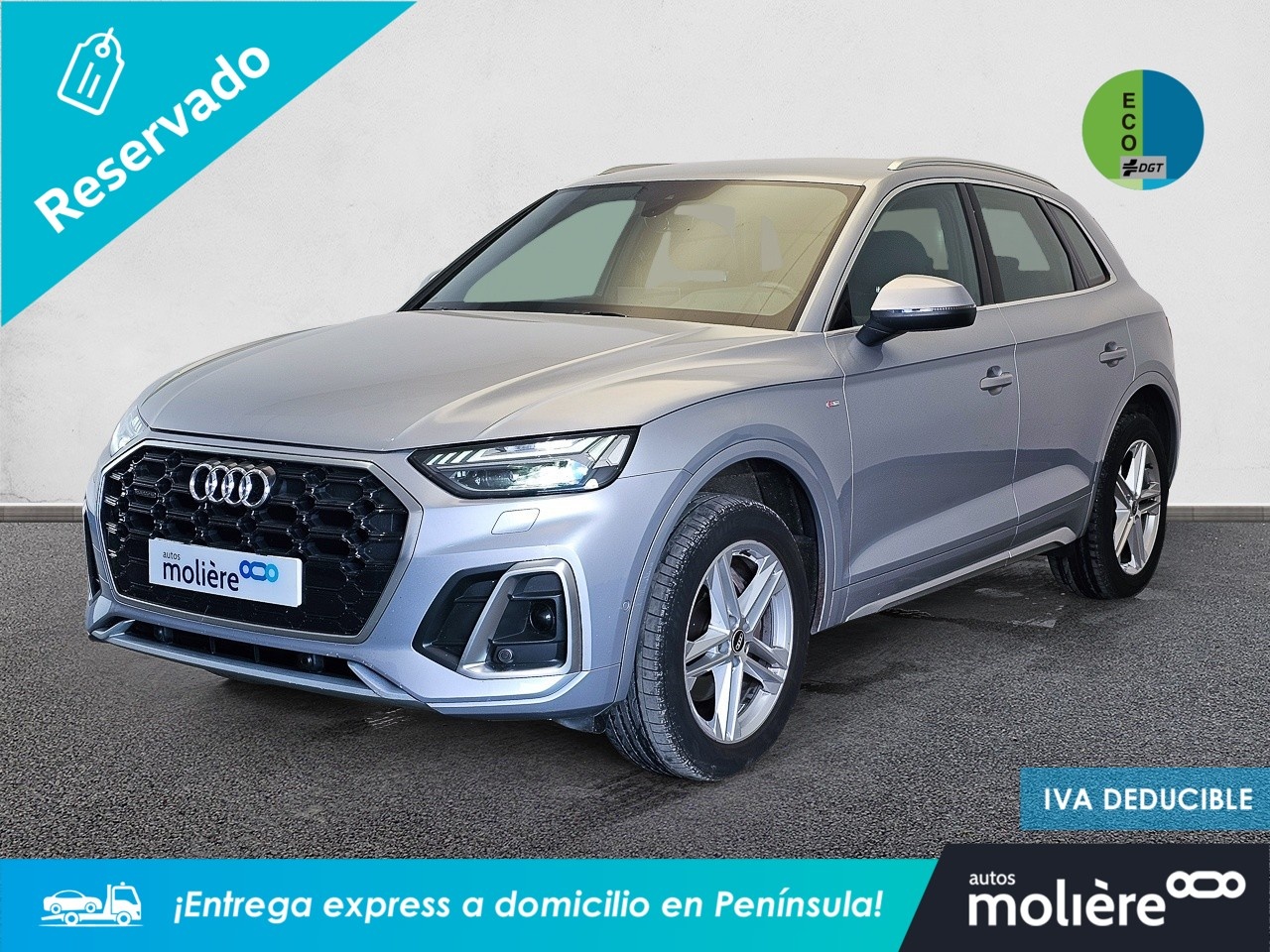 Audi Q5 S line 40 TDI quattro ultra 150 kW (204 CV) S tronic Vehículo usado en Málaga