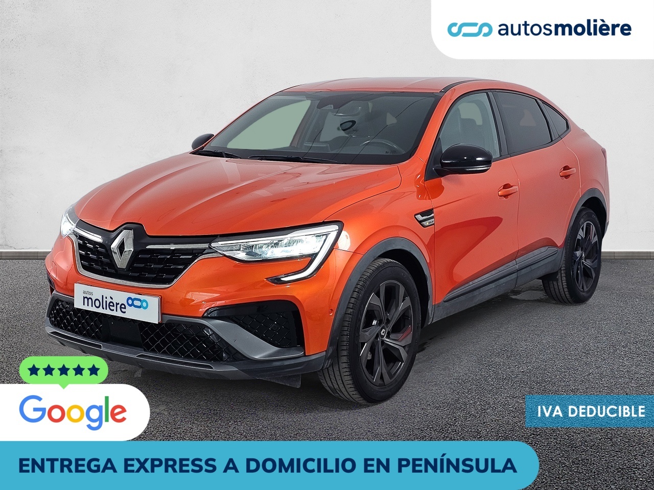 Renault Arkana RS Line TCe 103 kW (140 CV) EDC Microhíbrido Vehículo usado en Málaga