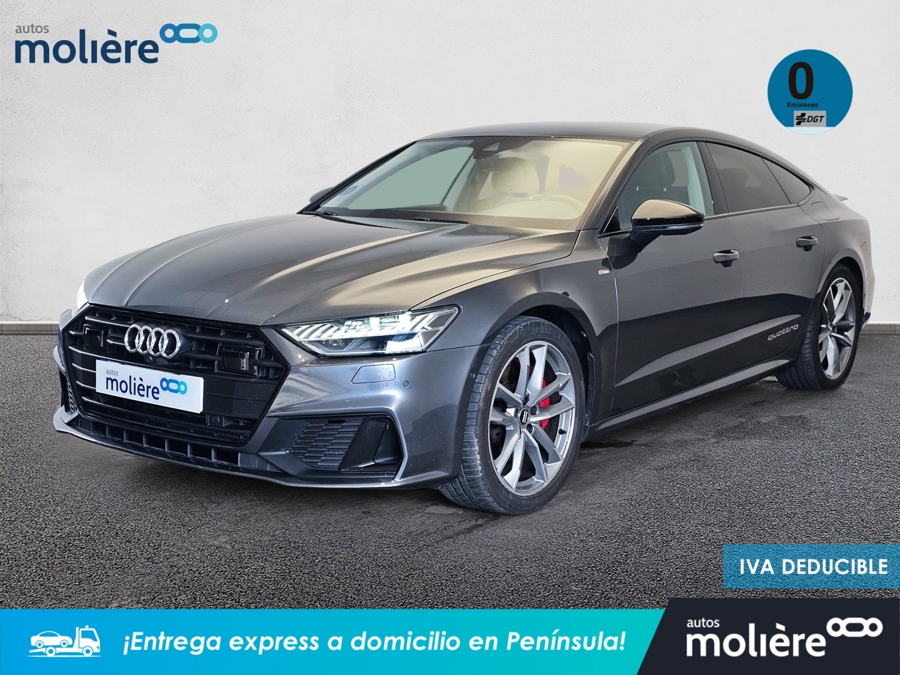 Audi A7 Sportback TFSIe 55 TFSIe quattro 270 kW (367 CV) S tronic Vehículo usado en Málaga