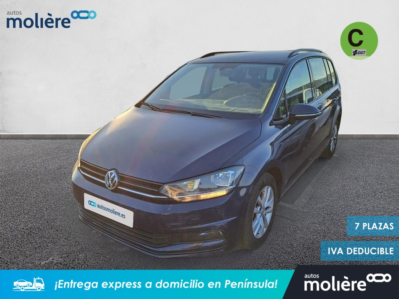 Volkswagen Touran Business & Navi 1.6 TDI 85 kW (115 CV) Vehículo usado en Málaga