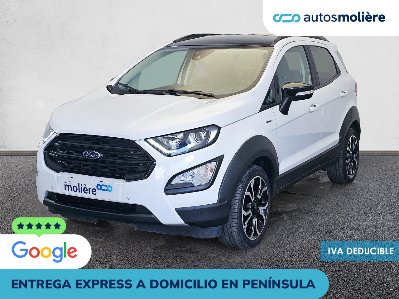 Ford EcoSport 1.0T EcoBoost S&S Active 92 kW (125 CV) Vehículo usado en Málaga