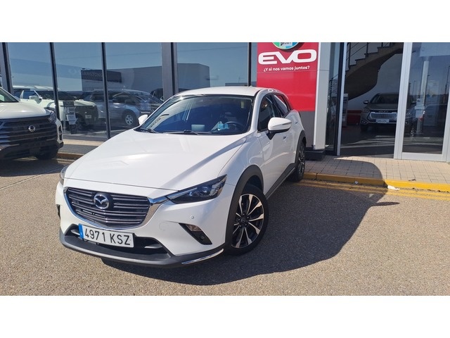 Mazda CX-3 2.0 G Zenith White 2WD AT 89 kW (121 CV) Vehículo usado en Valladolid