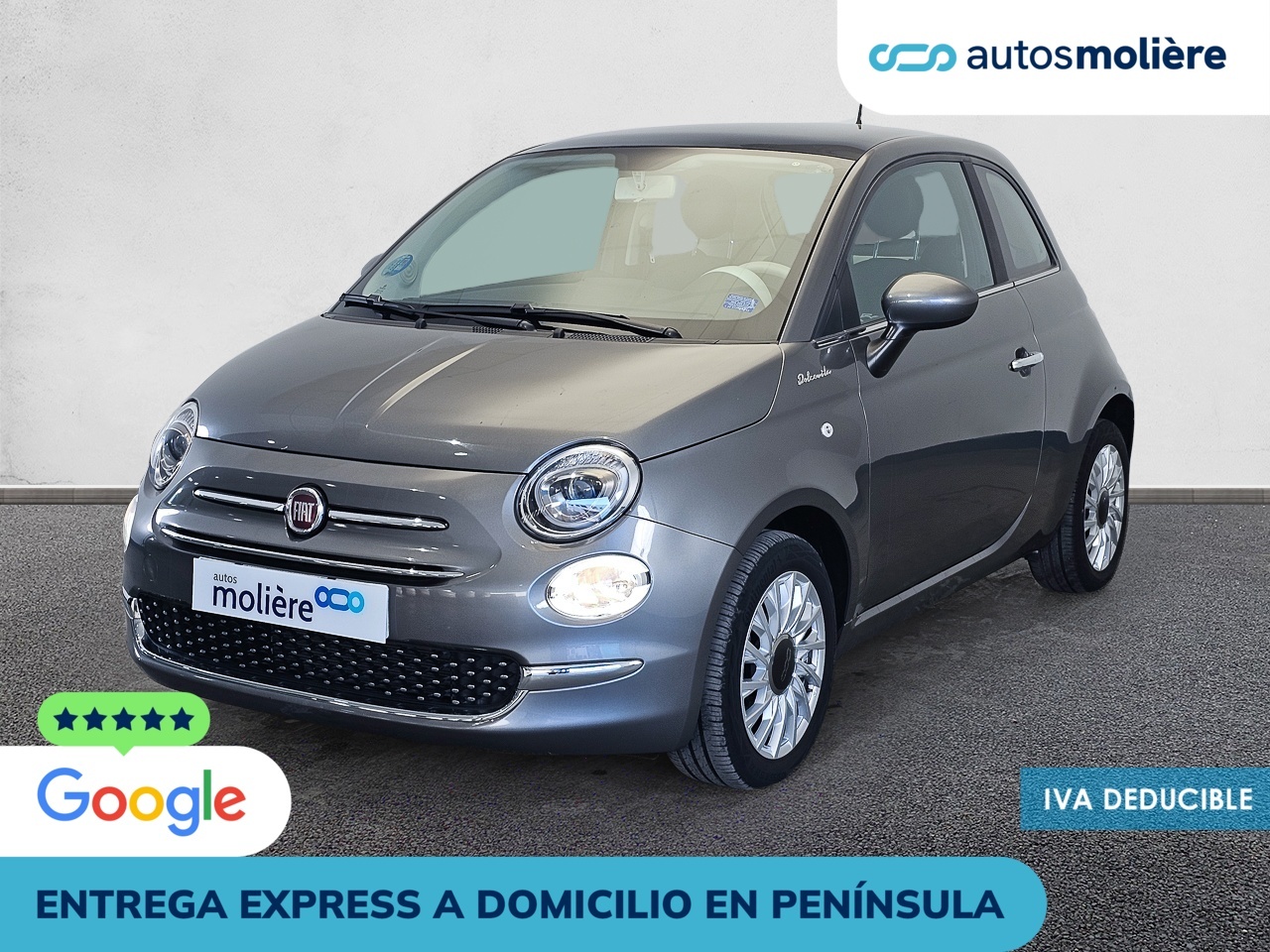 Fiat 500 1.0 Hybrid Dolcevita 51 kW (70 CV) Vehículo usado en Málaga