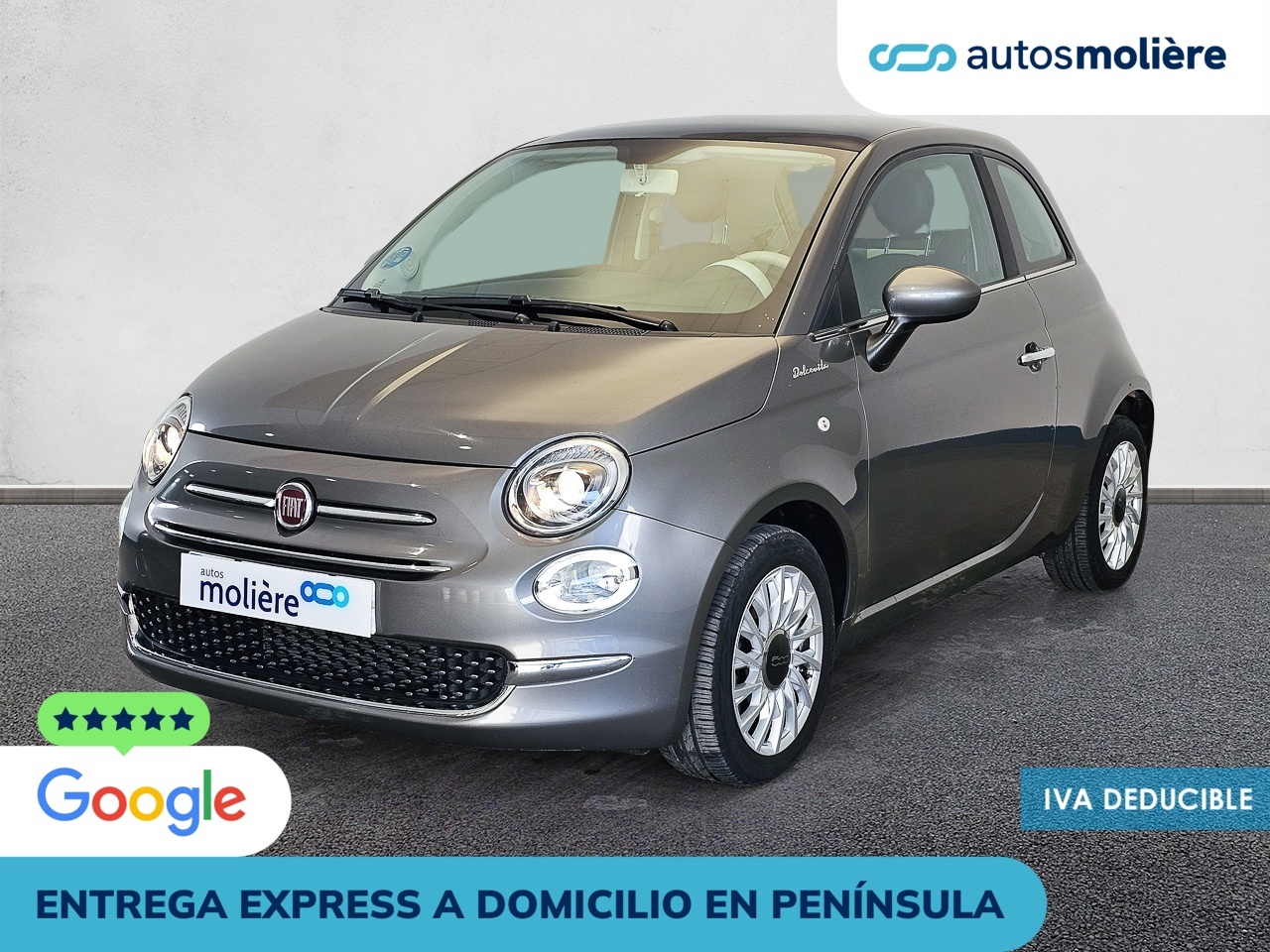 Fiat 500 1.0 Hybrid Dolcevita 51 kW (70 CV) Vehículo usado en Málaga