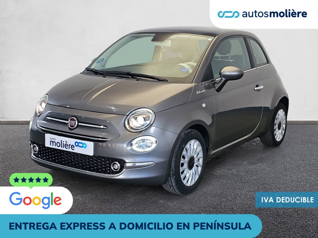 Fiat 500 1.0 Hybrid Dolcevita 51 kW (70 CV) Vehículo usado en Málaga