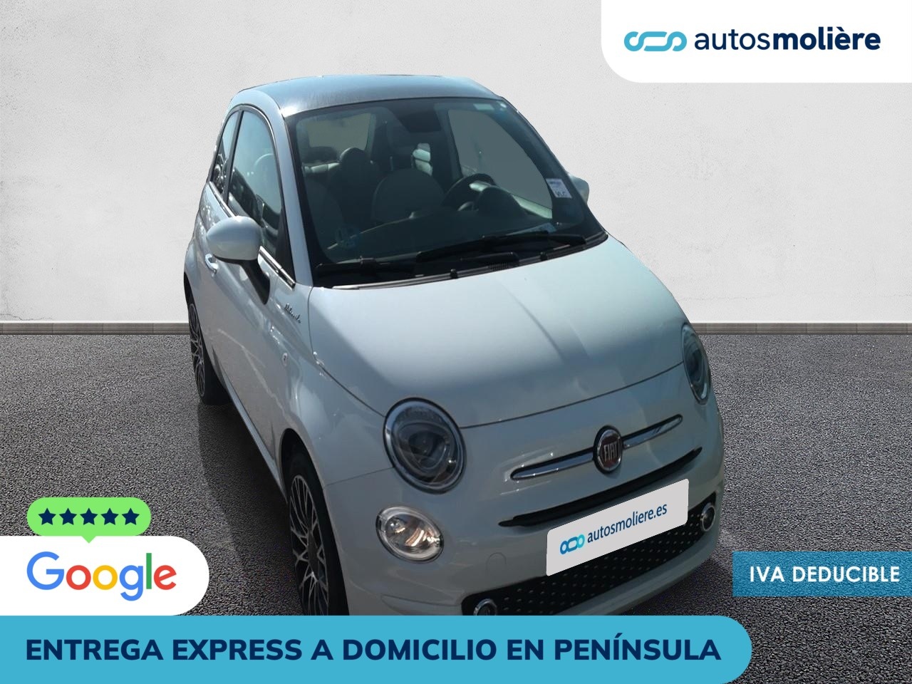 Fiat 500 1.0 Hybrid Dolcevita 51 kW (70 CV) Vehículo usado en Málaga