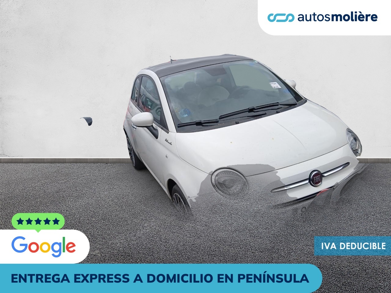 Fiat 500 1.0 Hybrid Dolcevita 51 kW (70 CV) Vehículo usado en Málaga