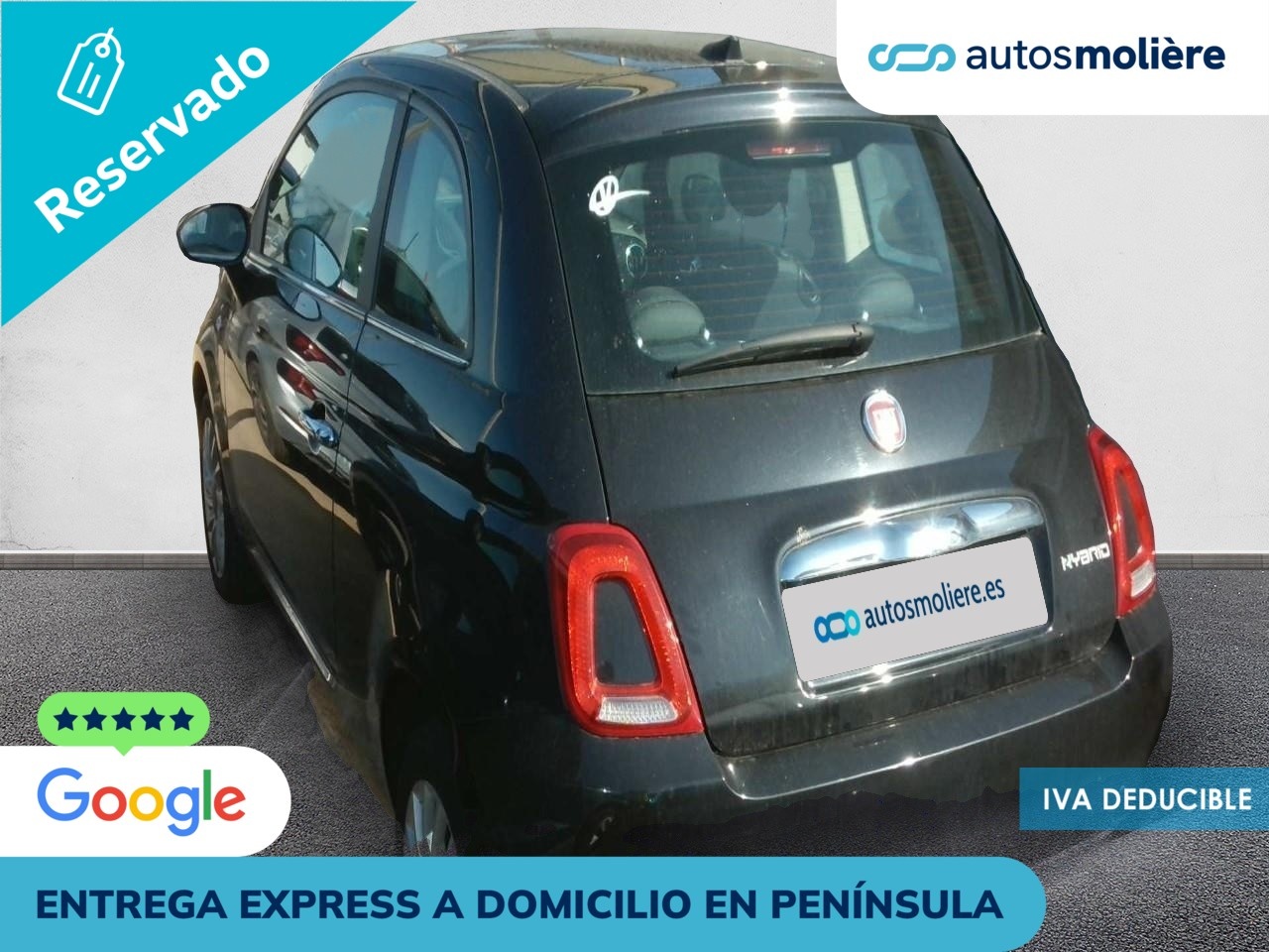 Fiat 500 1.0 Hybrid Dolcevita 51 kW (70 CV) Vehículo usado en Málaga