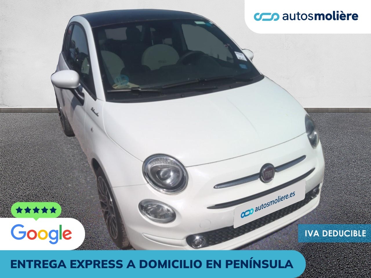 Fiat 500 1.0 Hybrid Dolcevita 51 kW (70 CV) Vehículo usado en Málaga