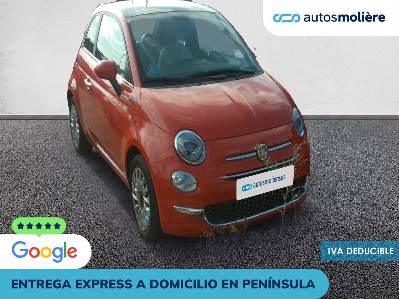 Fiat 500 1.0 Hybrid Dolcevita 51 kW (70 CV) Vehículo usado en Málaga