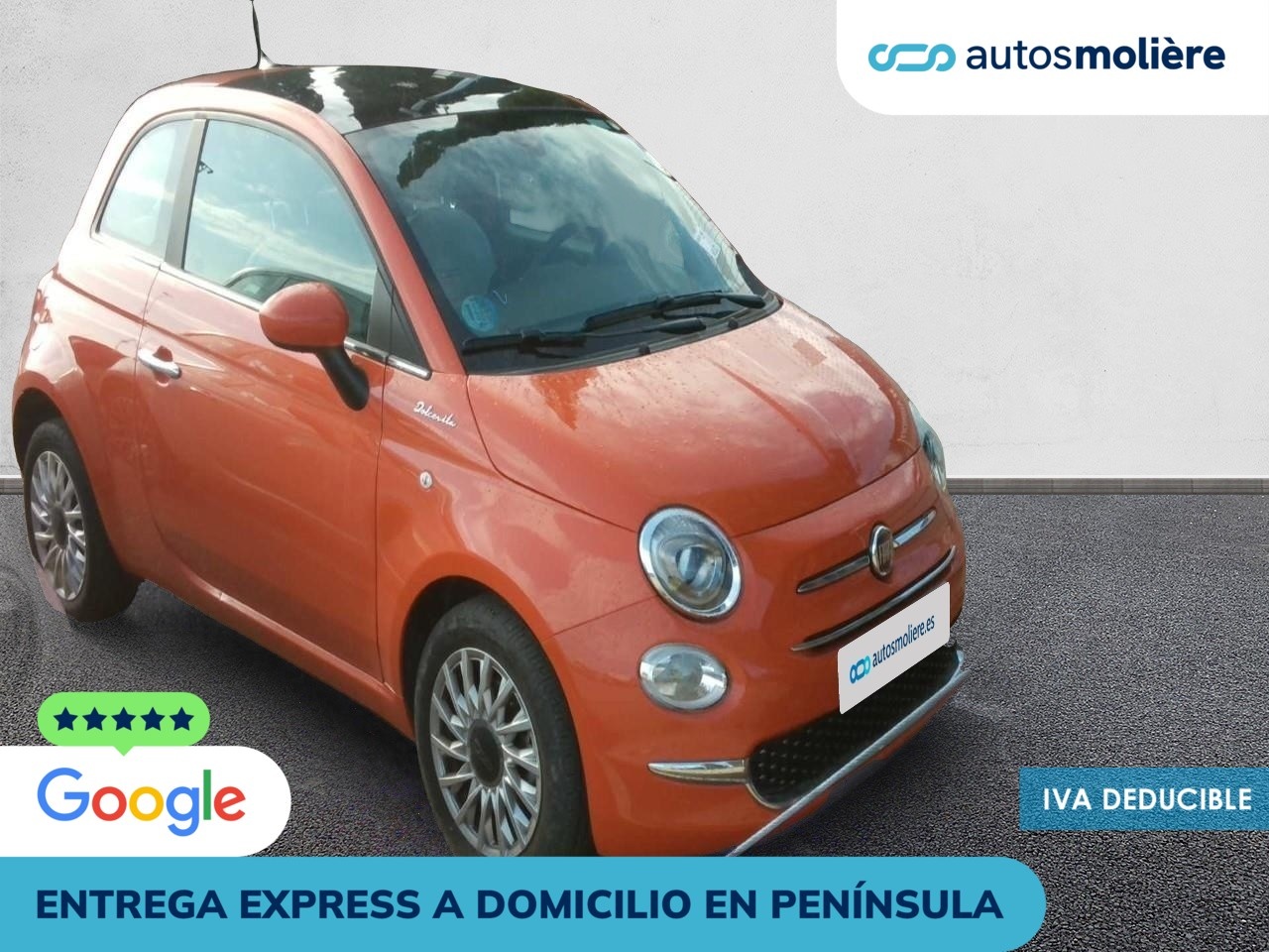 Fiat 500 1.0 Hybrid Dolcevita 51 kW (70 CV) Vehículo usado en Málaga