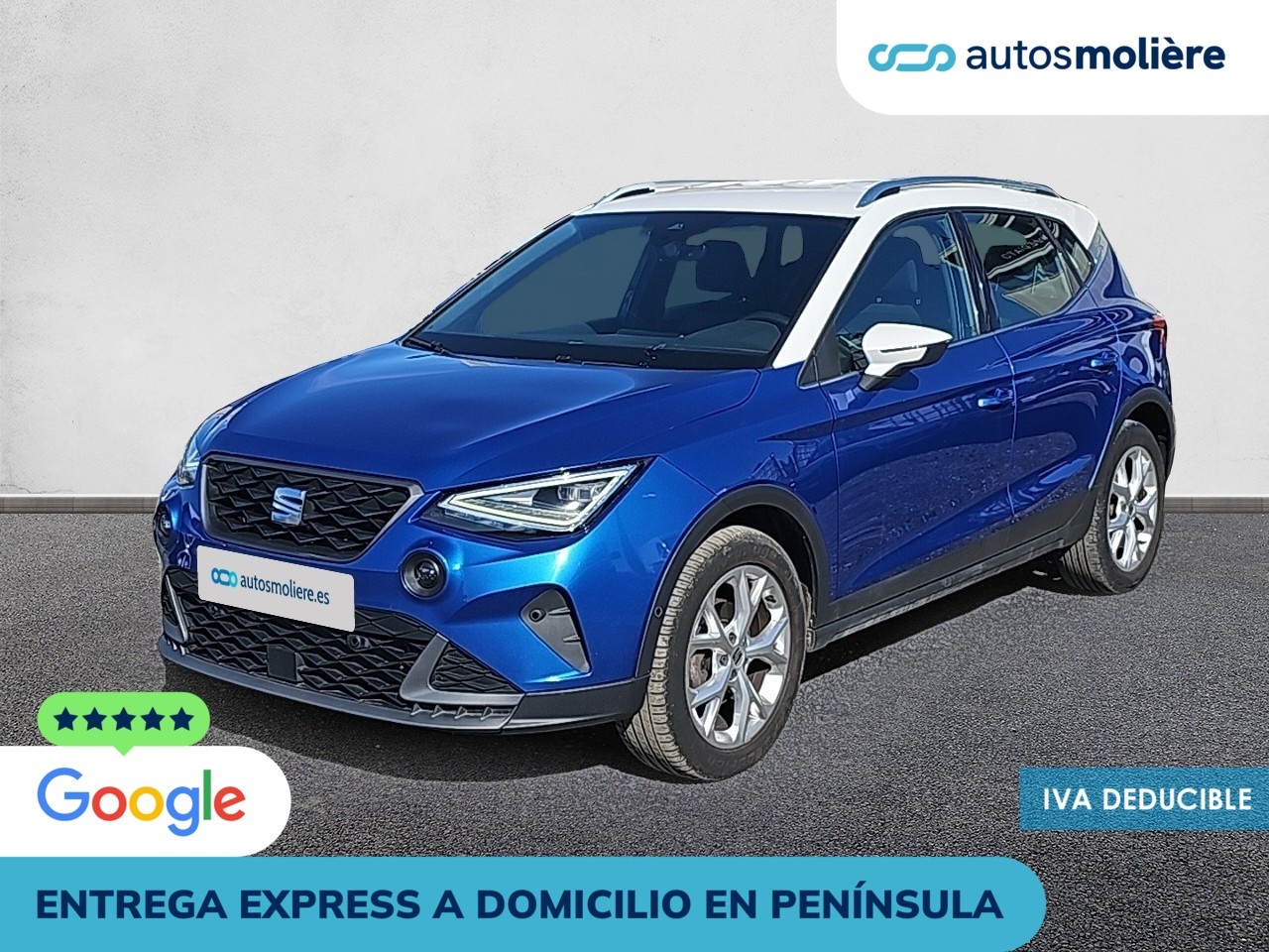 SEAT Arona 1.5 TSI FR DSG 110 kW (150 CV) Vehículo usado en Málaga