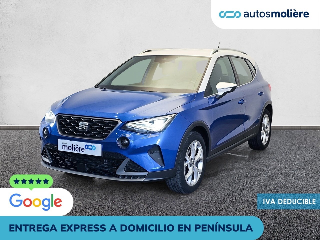 SEAT Arona 1.5 TSI FR Plus DSG 110 kW (150 CV) Vehículo usado en Málaga