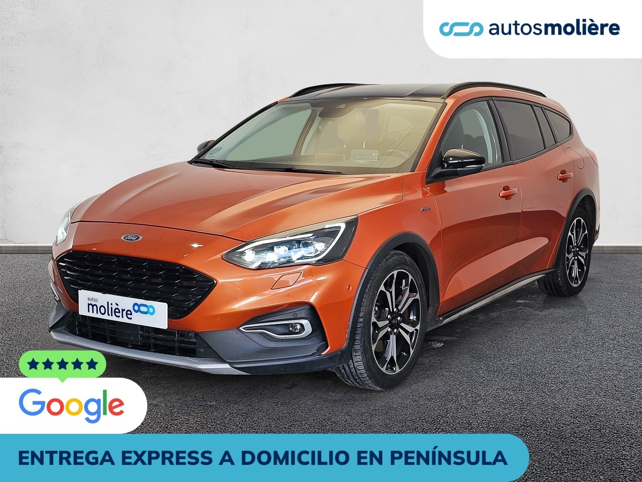 Ford Focus 1.0 Ecoboost Active Auto 92 kW (125 CV) Vehículo usado en Málaga