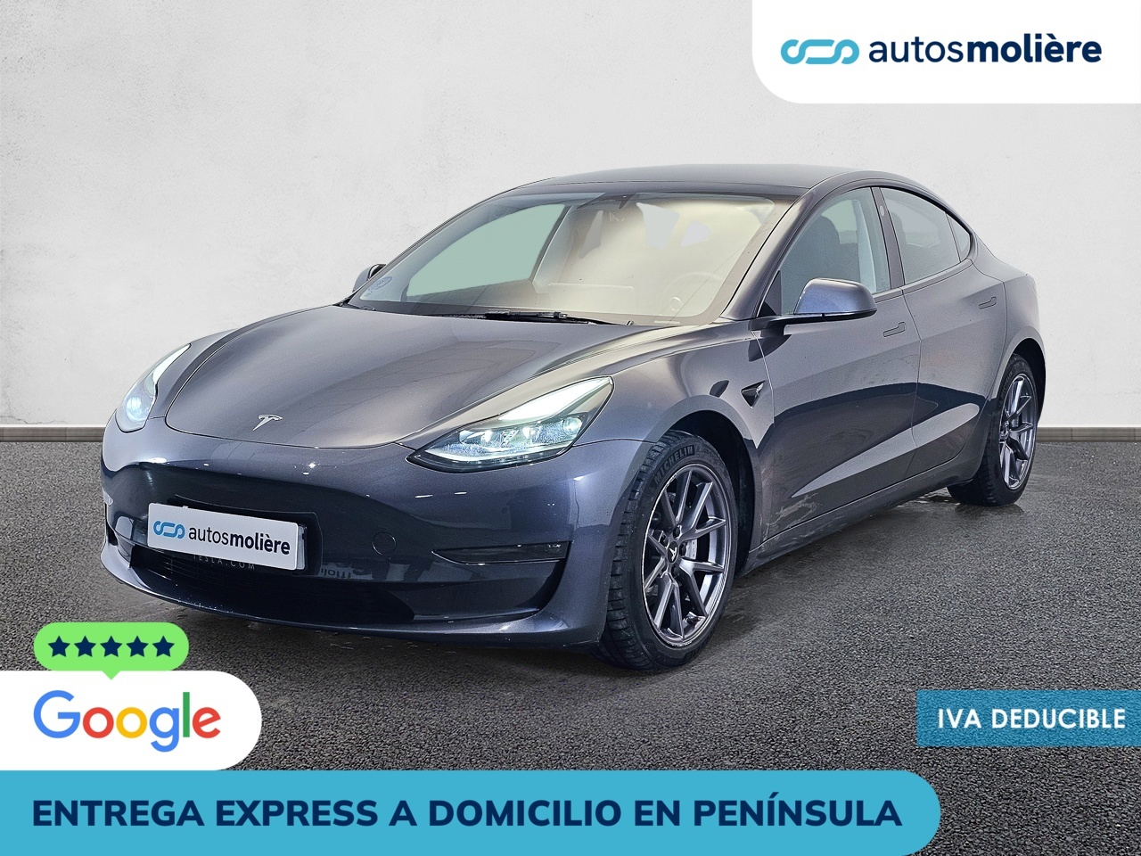 Tesla Model 3 Gran Autonomía 4WD 366 kW (498 CV) Vehículo usado en Málaga