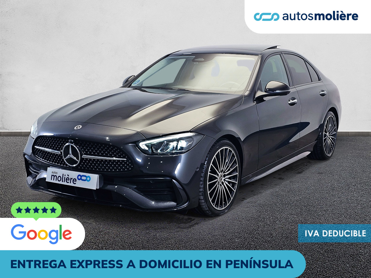 Mercedes-Benz Clase C C 220 d 147 kW (200 CV) Vehículo usado en Málaga