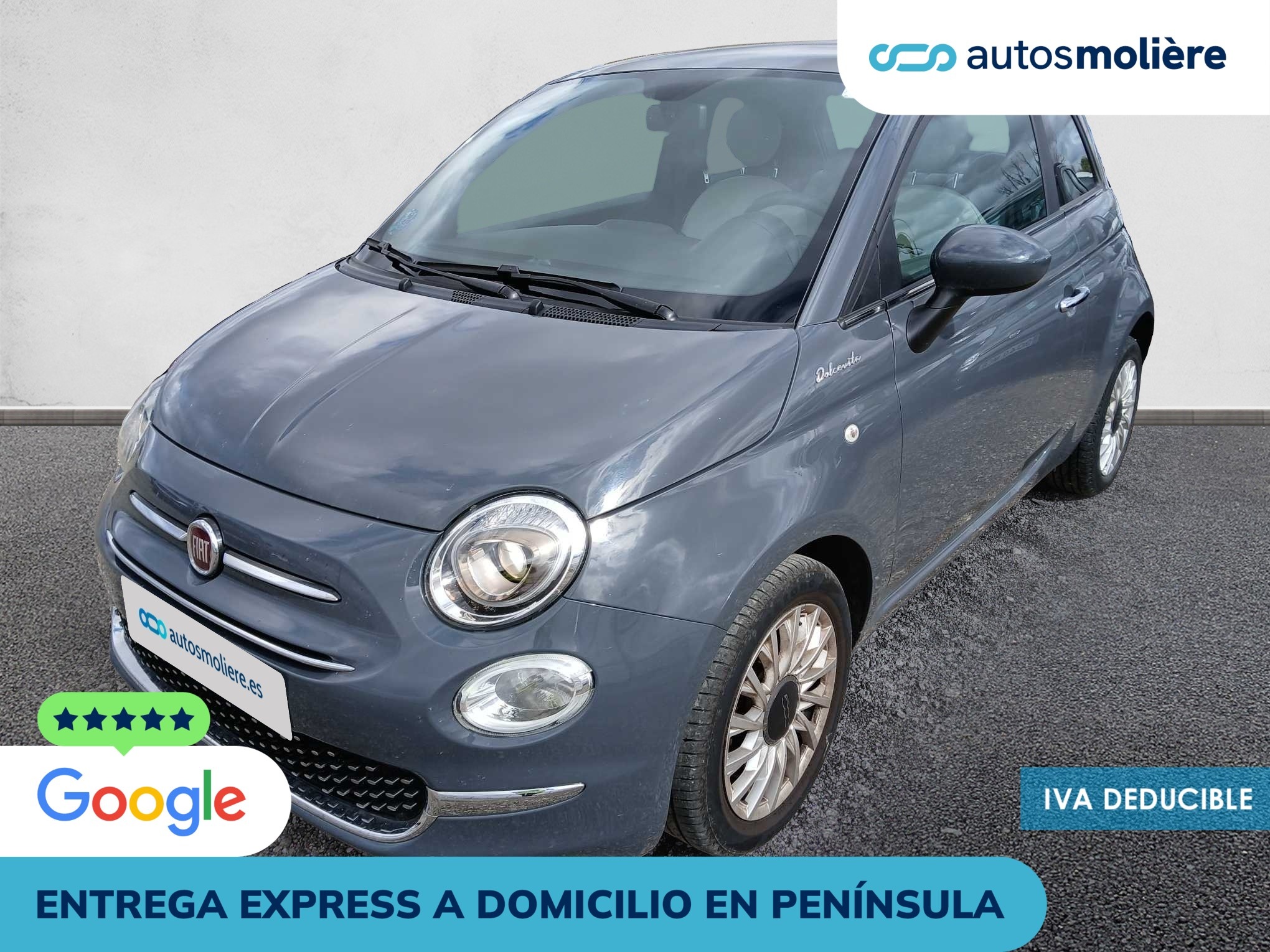 Fiat 500 1.0 Hybrid Dolcevita 51 kW (70 CV) Vehículo usado en Málaga