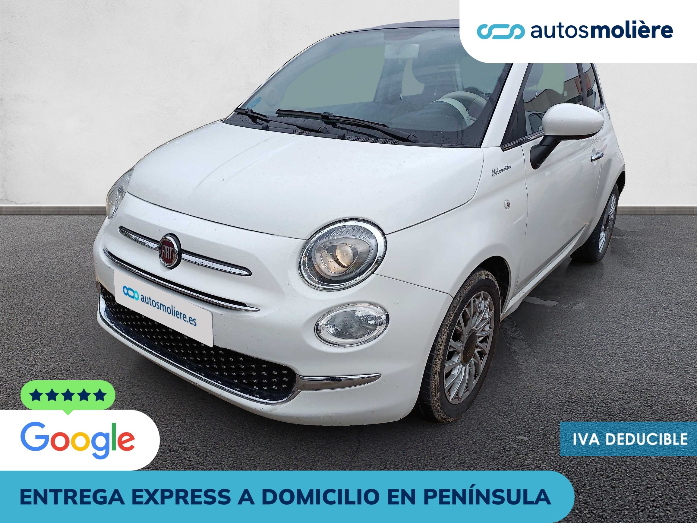 Fiat 500 1.0 Hybrid Dolcevita 51 kW (70 CV) Vehículo usado en Málaga