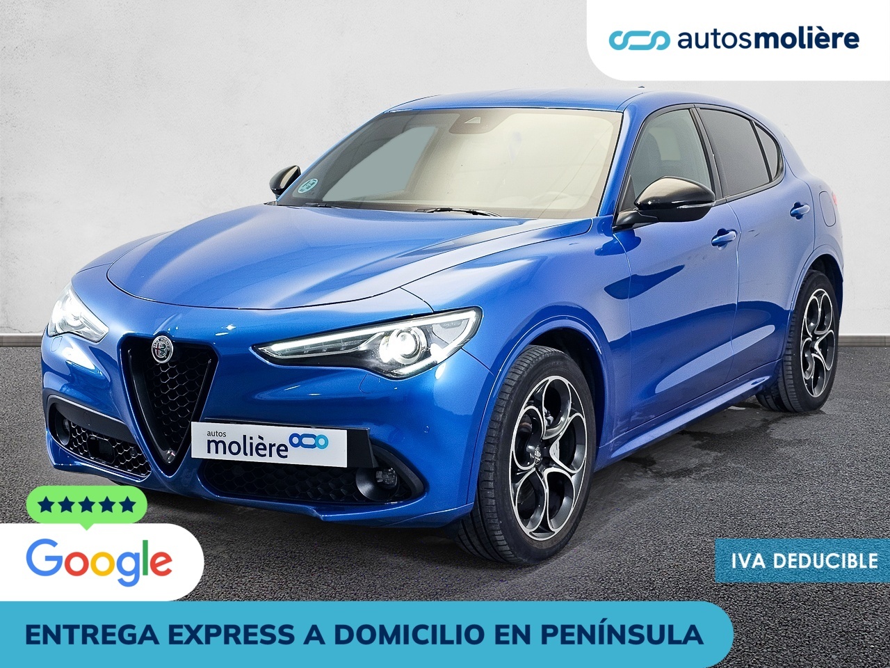 Alfa Romeo Stelvio 2.2 Diésel Veloce Q4 Auto 154 kW (210 CV) Vehículo usado en Málaga