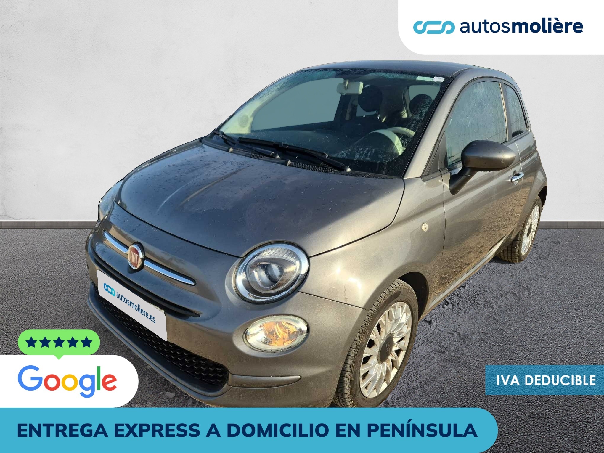 Fiat 500 1.0 Hybrid Cult 51 kW (70 CV) Vehículo usado en Málaga