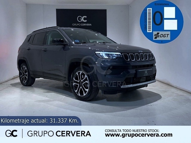 JeepCompass 1.3 PHEV Limited AWD AT 140 kW (190 CV)
