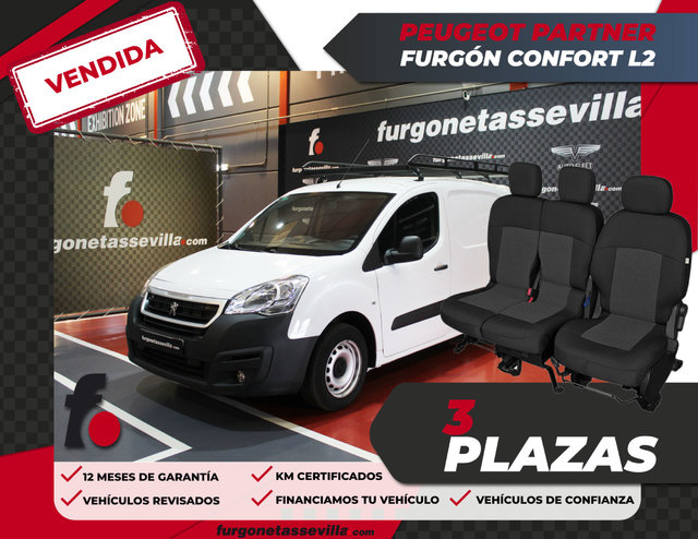 PeugeotPartner Furgon BlueHDi 100 Confort L2 73 kW (100 CV)
