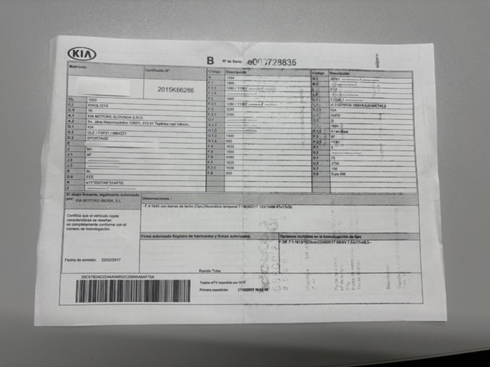 KiaSportage 1.6 GDi Drive 4x2 97 kW (132 CV) Vehículo usado en Barcelona - 47 KiaSportage 1.6 GDi Drive 4x2 97 kW (132 CV) Vehículo usado en Barcelona - 47