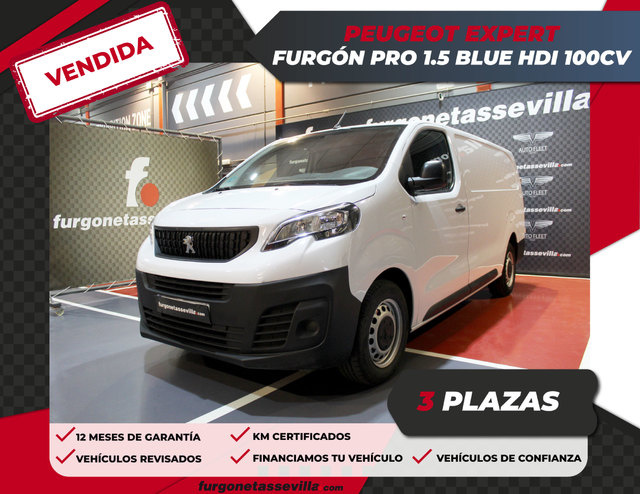 PeugeotExpert Furgon BlueHDi 100 Pro Long 75 kW (102 CV)